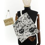 Fashion, accesorii si bijuterii - Femei - Accesorii femei - Genti si rucsacuri femei - Geanta textila din bumbac, dimensiune 34x39 cm, Buticcochet, Multicolor - GND1130 - Infinity.ro