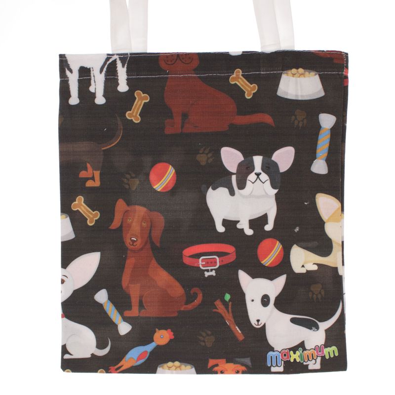 Fashion, accesorii si bijuterii - Femei - Accesorii femei - Genti si rucsacuri femei - Geanta textila din bumbac, dimensiune 34x39 cm, Buticcochet, Multicolor - GND1128 - Infinity.ro