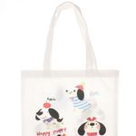 Fashion, accesorii si bijuterii - Femei - Accesorii femei - Genti si rucsacuri femei - Geanta textila din bumbac, dimensiune 35x38 cm, Buticcochet, model cu Catei, Bej - GND1124 - Infinity.ro