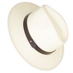 Fashion, accesorii si bijuterii - Barbati - Accesorii barbati - Caciuli si sepci barbati - Palarie de soare, barbati, din paie de hartie, cu banda decorativa, marime 56 cm, Crem - PAL1883 - Infinity.ro