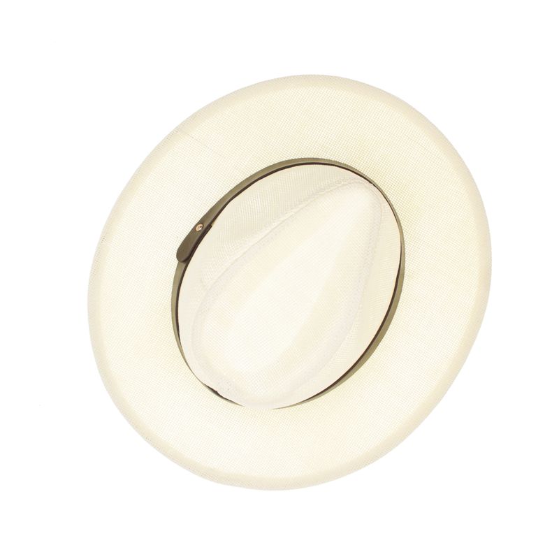 Fashion, accesorii si bijuterii - Barbati - Accesorii barbati - Caciuli si sepci barbati - Palarie de soare, barbati, din paie de hartie, cu banda decorativa, marime 56 cm, Crem - PAL1883 - Infinity.ro