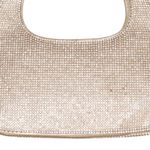 Fashion, accesorii si bijuterii - Femei - Accesorii femei - Genti si rucsacuri femei - Geanta, de dama, din material sintetic, ButicCochet, 20x10x6 cm, cu strasuri, Auriu - GND1084 - Infinity.ro