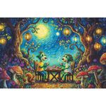 Jucarii, Copii si Bebe - Jucarii si jocuri - Jocuri si puzzle - Puzzle - Puzzle trefl 100 familia treflik inspirat de arta intalnire intr-o cafenea - Infinity.ro