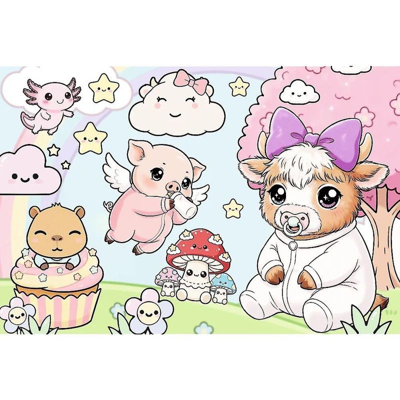 Jucarii, Copii si Bebe - Jucarii si jocuri - Jocuri si puzzle - Puzzle - Puzzle trefl 160 animale mici - Infinity.ro