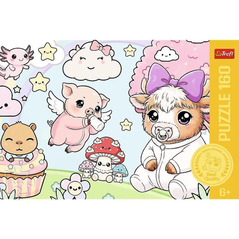 Jucarii, Copii si Bebe - Jucarii si jocuri - Jocuri si puzzle - Puzzle - Puzzle trefl 160 animale mici - Infinity.ro
