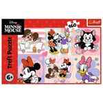 Jucarii, Copii si Bebe - Jucarii si jocuri - Jocuri si puzzle - Puzzle - PUZZLE TREFL 160 DISNEY ZIUA COLORATA A LUI MINNIE - Infinity.ro