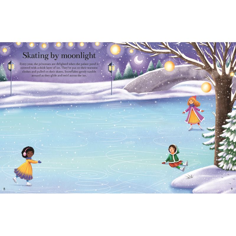 Carti si Birotica - Carti - Carti pentru copii - Carti interactive - Princesses Sticker Book – Carte cu stickere pentru copii 5+ ani, Usborne - Infinity.ro