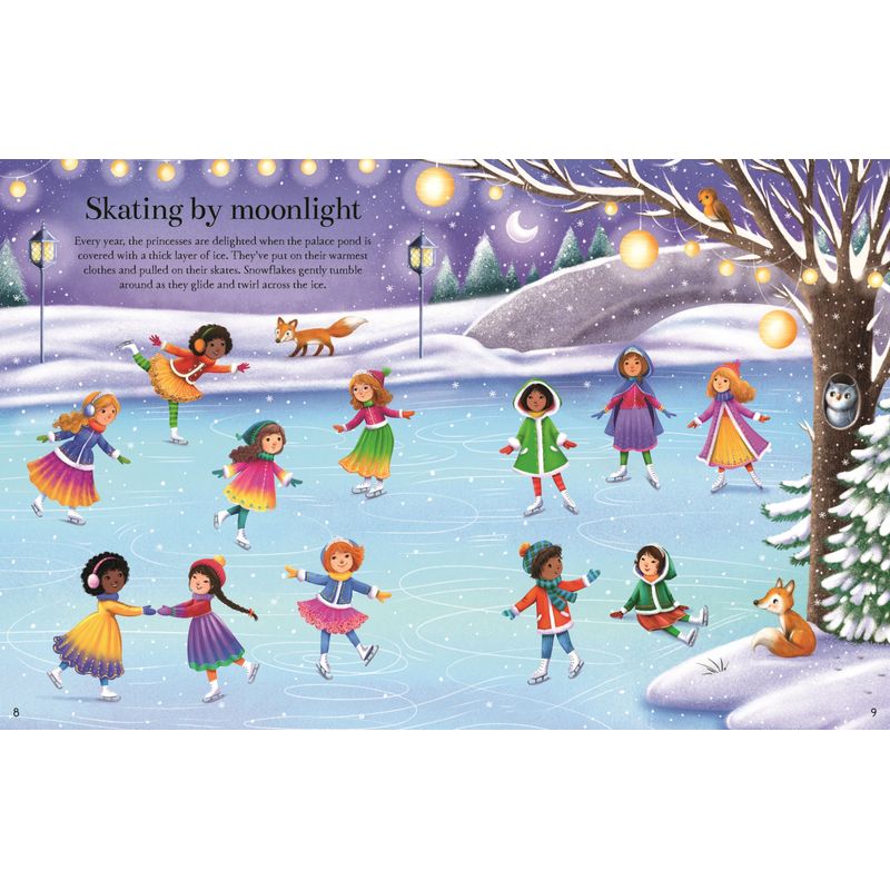 Carti si Birotica - Carti - Carti pentru copii - Carti interactive - Princesses Sticker Book – Carte cu stickere pentru copii 5+ ani, Usborne - Infinity.ro