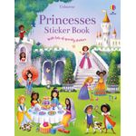 Carti si Birotica - Carti - Carti pentru copii - Carti interactive - Princesses Sticker Book – Carte cu stickere pentru copii 5+ ani, Usborne - Infinity.ro