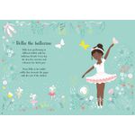 Carti si Birotica - Carti - Carti pentru copii - Carti interactive - Little Sticker Dolly Dressing Ballerina – Carte cu stickere pentru copii 4+ ani, Usborne - Infinity.ro