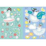 Carti si Birotica - Carti - Carti pentru copii - Carti interactive - Little Sticker Dolly Dressing Ballerina – Carte cu stickere pentru copii 4+ ani, Usborne - Infinity.ro