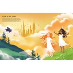 Carti si Birotica - Carti - Carti pentru copii - Carti interactive - Sticker Dolly Dressing Magical Kingdom – Carte cu stickere pentru copii 5+ ani, Usborne - Infinity.ro