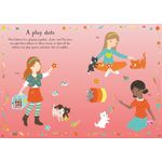 Carti si Birotica - Carti - Carti pentru copii - Carti interactive - Little Sticker Dolly Dressing Kittens – Carte cu stickere pentru copii 4+ ani, Usborne - Infinity.ro