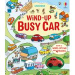 Carti si Birotica - Carti - Carti pentru copii - Carti interactive - Wind-Up Busy Car – Carte cu jucarie pentru copii 3+ ani, Usborne - Infinity.ro