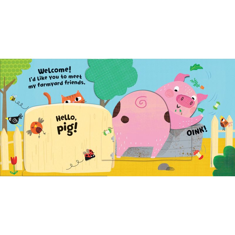 Carti si Birotica - Carti - Carti pentru copii - Carti interactive - My First Pop-up Farm – Carte pop-up pentru copii 12+ luni, Usborne - Infinity.ro