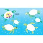 Carti si Birotica - Carti - Carti pentru copii - Carti de colorat - Fingerprint Activities Under the Sea – Carte pentru copii 6+ ani, Usborne - Infinity.ro