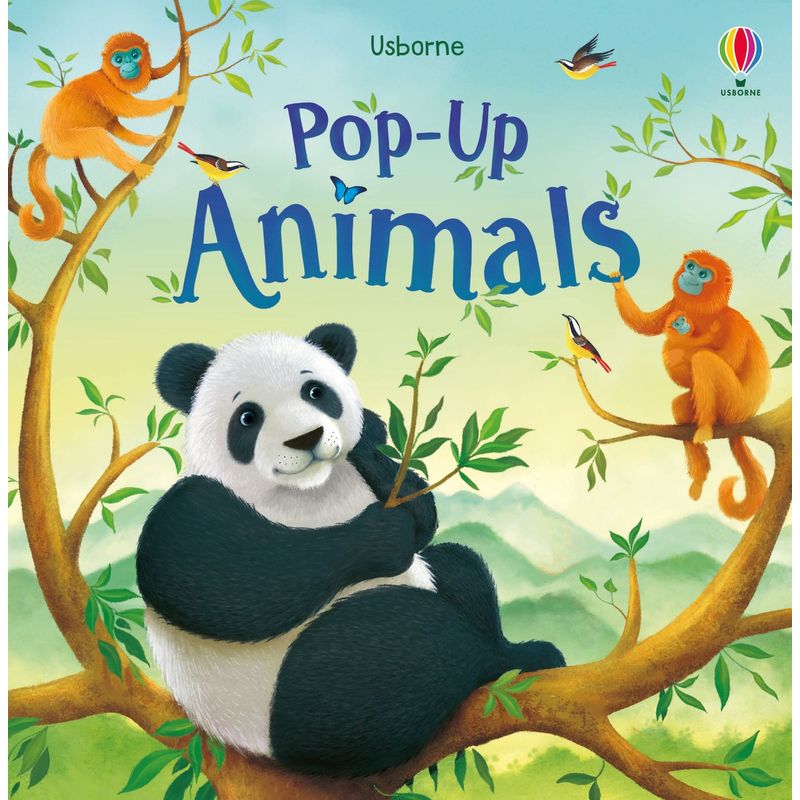 Carti si Birotica - Carti - Carti pentru copii - Carti interactive - Pop-Up Animals – Carte pentru copii 5+ ani, Usborne - Infinity.ro