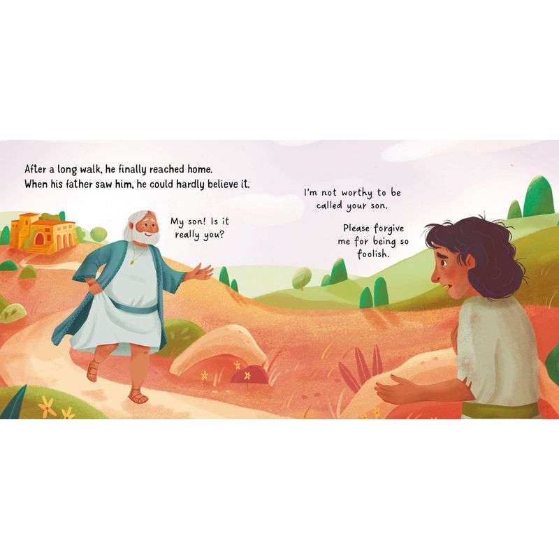 Carti si Birotica - Carti - Carti pentru copii - Carti interactive - The Prodigal Son – Carte pentru copii 18+ luni, Usborne - Infinity.ro