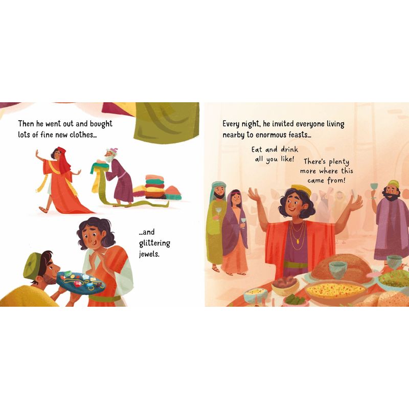 Carti si Birotica - Carti - Carti pentru copii - Carti interactive - The Prodigal Son – Carte pentru copii 18+ luni, Usborne - Infinity.ro