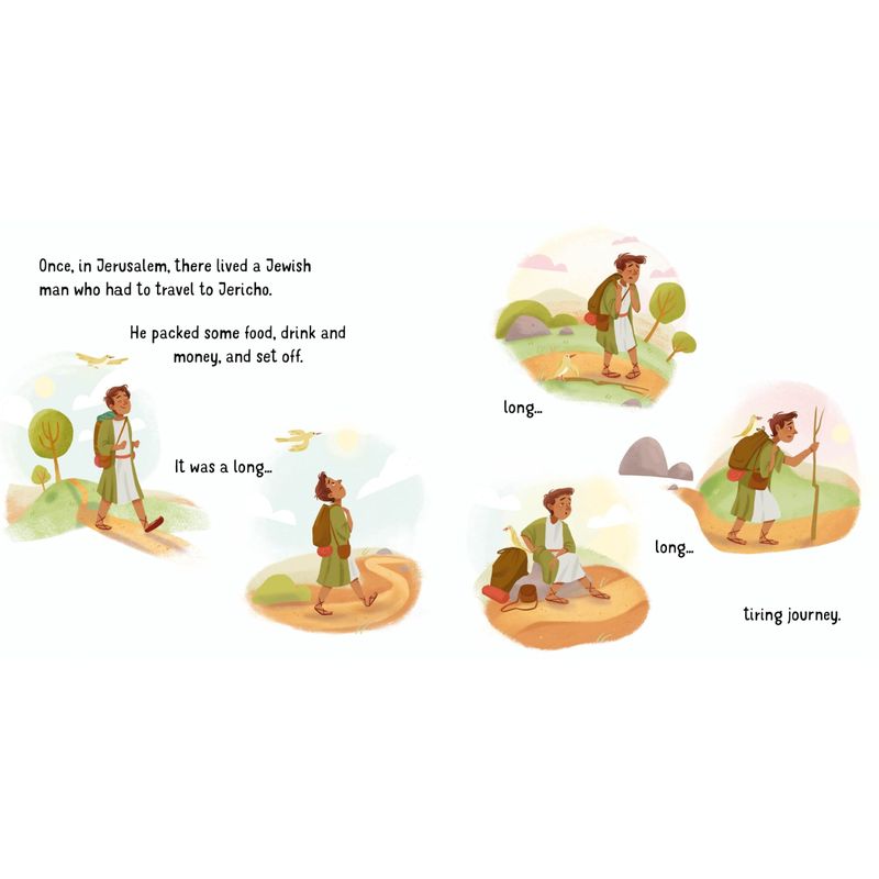 Carti si Birotica - Carti - Carti pentru copii - Carti interactive - The Good Samaritan – Carte pentru copii 18+ luni, Usborne - Infinity.ro