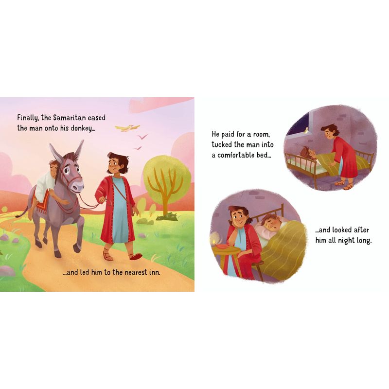 Carti si Birotica - Carti - Carti pentru copii - Carti interactive - The Good Samaritan – Carte pentru copii 18+ luni, Usborne - Infinity.ro