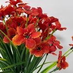 Casa si Gradina - Decoratiuni - Obiecte decorative - Plante artificiale - Flori ornamentale artificiale ROSII set 10 buc - Infinity.ro