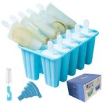 Casa si Gradina - Bucatarie si vesela - Accesorii bar - Forme cuburi de gheata - Forme de inghetata din silicon fara BPA- set 10 bucati - Infinity.ro