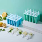 Casa si Gradina - Bucatarie si vesela - Accesorii bar - Forme cuburi de gheata - Forme de inghetata din silicon fara BPA- set 10 bucati - Infinity.ro