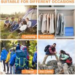 Sport si Outdoor - Articole de voiaj - Genti voiaj - Organizatoare spatiu valize si bagaje-set 4 piese albastre - Infinity.ro