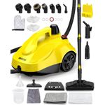 Electronice si Electrocasnice - Ingrijirea locuintei - Mopuri electrice - Aparat curatare cu abur, 23 accesorii, cablu 5 m, pentru suprafete, covoare si tapiterie, culoare galben - Infinity.ro