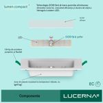 Casa si Gradina - Corpuri si surse de iluminat - Plafoniere, aplice si spoturi - Spoturi LED incastrate, 230 V, 6500 K, 9W, 14.5x14.5 cm, set 6 bucati - Infinity.ro