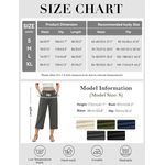 Fashion, accesorii si bijuterii - Femei - Imbracaminte femei - Pantaloni femei - Pantaloni casual lejeri pentru femei, cu buzunare si talie elastica, gri  S - Infinity.ro