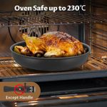 Casa si Gradina - Bucatarie si vesela - Ustensile bucatarie - Seturi ustensile de bucatarie - Set 4 tigai cu maner detasabil, ceramica antiaderenta Inductie & cuptor, negre - Infinity.ro