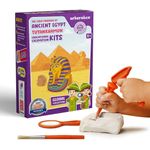 Jucarii, Copii si Bebe - Jucarii si jocuri - Jucarii & jocuri educative - Jocuri si jucarii educative - Arkerobox - Set arheologic educational si puzzle 3D, Egiptul Antic, Tutankhamon - Infinity.ro