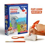 Jucarii, Copii si Bebe - Jucarii si jocuri - Jucarii & jocuri educative - Jocuri si jucarii educative - Arkerobox - Set arheologic educational si puzzle 3D, Moai Heads - Infinity.ro