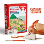 Jucarii, Copii si Bebe - Jucarii si jocuri - Jucarii & jocuri educative - Jocuri si jucarii educative - Arkerobox - Set arheologic educational si puzzle 3D, Machu Picchu - Infinity.ro