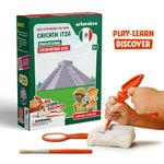 Jucarii, Copii si Bebe - Jucarii si jocuri - Jucarii & jocuri educative - Jocuri si jucarii educative - Arkerobox - Set arheologic educational si puzzle 3D, Chichen Itza - Infinity.ro