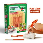 Jucarii, Copii si Bebe - Jucarii si jocuri - Jucarii & jocuri educative - Jocuri si jucarii educative - Arkerobox - Set arheologic educational si puzzle 3D, Petra - Infinity.ro