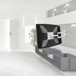 TV, Audio-Video si Foto - Accesorii TV si audio - Suporturi TV - Suport TV de perete, Barkan 3400LW.W, Fix, 40"- 70", VESA - Infinity.ro