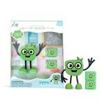 Jucarii, Copii si Bebe - Jucarii si jocuri - Jucarii bebelusi - Jucarii interactive bebelusi - Jucarie senzoriala luminoasa Pippa - Glo Pal, verde - Infinity.ro