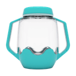Jucarii, Copii si Bebe - Jucarii si jocuri - Jucarii bebelusi - Jucarii interactive bebelusi - Borcan pentru joaca senzoriala, albastru - Infinity.ro