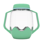 Jucarii, Copii si Bebe - Jucarii si jocuri - Jucarii bebelusi - Jucarii interactive bebelusi - Borcan pentru joaca senzoriala, verde - Infinity.ro