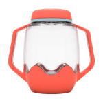 Jucarii, Copii si Bebe - Jucarii si jocuri - Jucarii bebelusi - Jucarii interactive bebelusi - Borcan pentru joaca senzoriala, roz corai - Infinity.ro