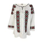 Fashion, accesorii si bijuterii - Femei - Imbracaminte femei - Camasi si bluze femei - Bluza dama 2IU26 alb/crem marimea S - Infinity.ro