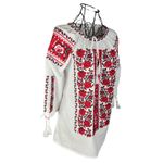 Fashion, accesorii si bijuterii - Femei - Imbracaminte femei - Camasi si bluze femei - Bluza dama 2IU26 alb/rosu marimea S - Infinity.ro