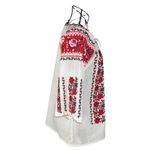 Fashion, accesorii si bijuterii - Femei - Imbracaminte femei - Camasi si bluze femei - Bluza dama 2IU26 alb/rosu marimea S - Infinity.ro