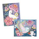 Jucarii, Copii si Bebe - Jucarii si jocuri - Jucarii & jocuri educative - Seturi de artizanat - Joc creativ mozaic Taunele padurii, Djeco - Infinity.ro