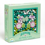 Jucarii, Copii si Bebe - Jucarii si jocuri - Jucarii & jocuri educative - Seturi de artizanat - Margele de insirat din lemn Frunze si flori, Djeco - Infinity.ro