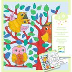 Jucarii, Copii si Bebe - Jucarii si jocuri - Jucarii & jocuri educative - Seturi pictura si desen - Jocuri si planse de colorat Padure, Djeco - Infinity.ro