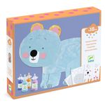 Jucarii, Copii si Bebe - Jucarii si jocuri - Jucarii & jocuri educative - Seturi pictura si desen - Joc creativ de pictat pentru cei mici Explorare prin Culoare, Djeco - Infinity.ro